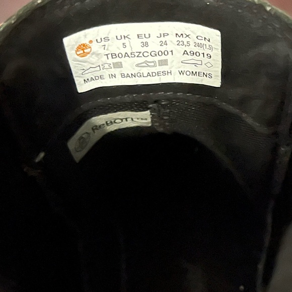 Timberland Women's Greyfield Chelsea Boot Black Size 7 - Picture 4 of 6